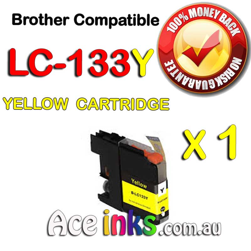 Compatible Brother LC-133Y YELLOW